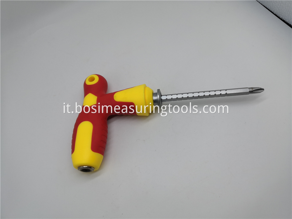 T Type Of Three Way Screwdriver